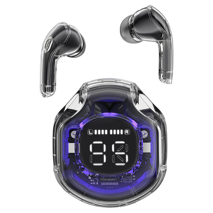 Handsfree Bluetooth Acefast T8, TWS, Schwarz