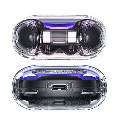 Handsfree Bluetooth Acefast T8, TWS, Schwarz