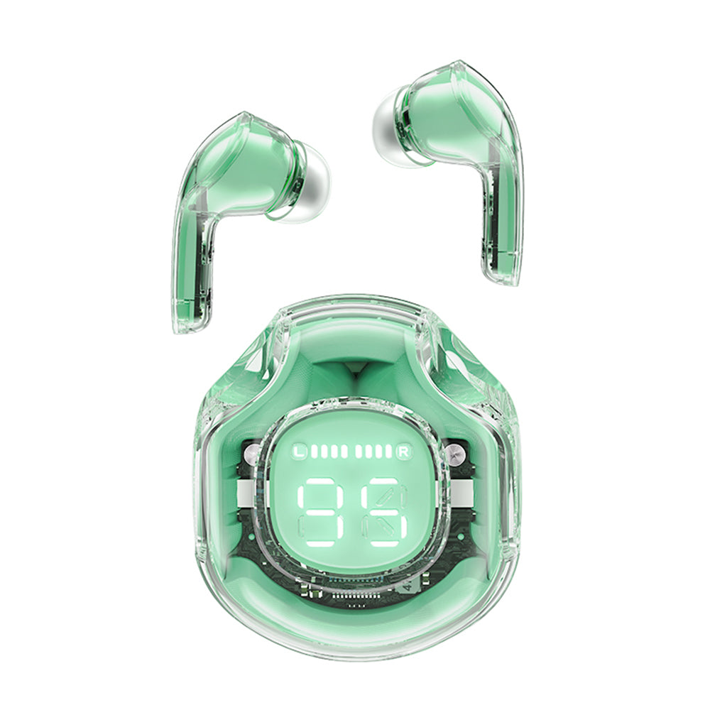 Handsfree Bluetooth Acefast T8, TWS, Grün