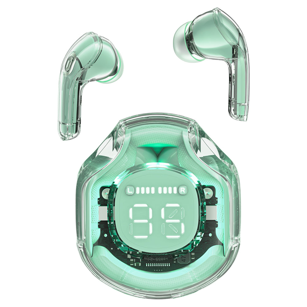Handsfree Bluetooth Acefast T8, TWS, Grün