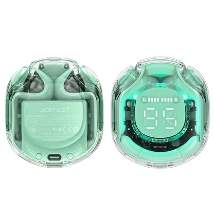 Handsfree Bluetooth Acefast T8, TWS, Grün