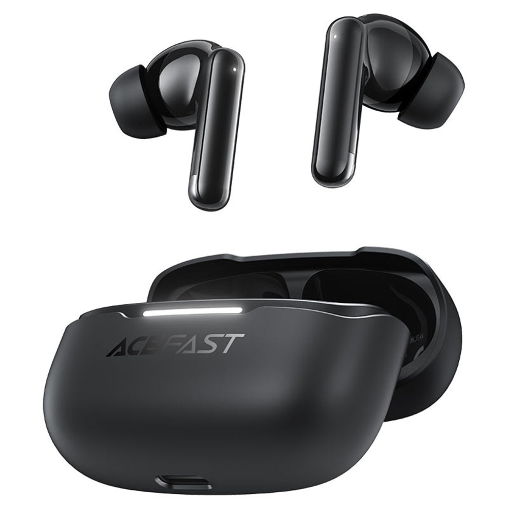 Handsfree Bluetooth Acefast W5, TWS, ANC, Zwart