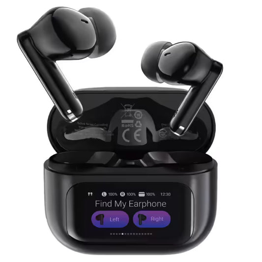 Handsfree Bluetooth Acefast W6, TWS, ANC, Zwart