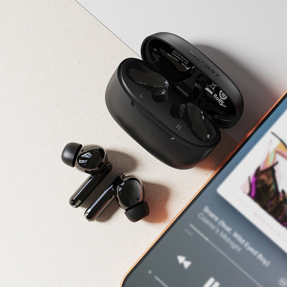 Handsfree Bluetooth Acefast W7, TWS, Zwart