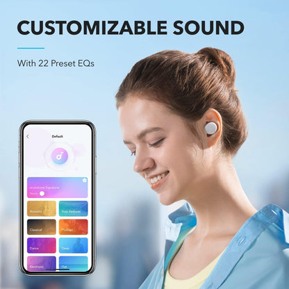 Handsfree Bluetooth Anker SoundCore A25i, TWS, Wit A3948G21