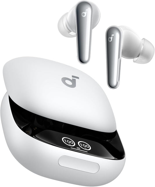 Kit mains libres Bluetooth Anker Soundcore Liberty 4 Pro, TWS, ANC, Blanc A3954G21