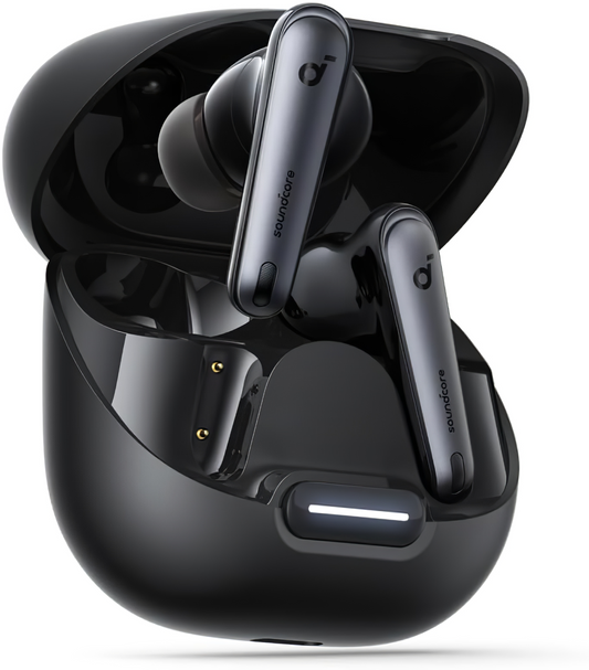 Handsfree Bluetooth Anker SoundCore Liberty 4 NC, TWS, ANC, MultiPoint, Zwart, Herverpakt A3947G11
