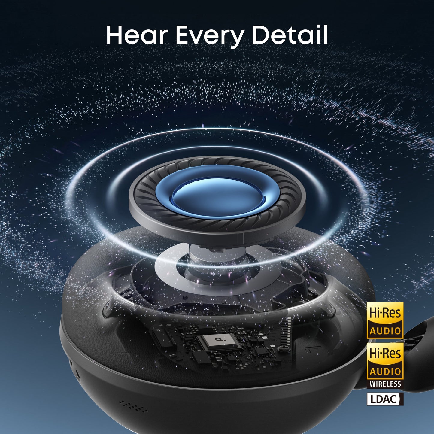 Handsfree Bluetooth Anker SoundCore Space 2, A2DP, ANC, Wit D1402G21