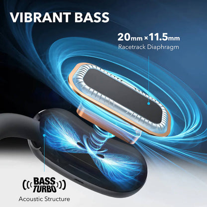 Handsfree Bluetooth Anker SoundCore AeroFit 2, TWS, Zwart A3874G11
