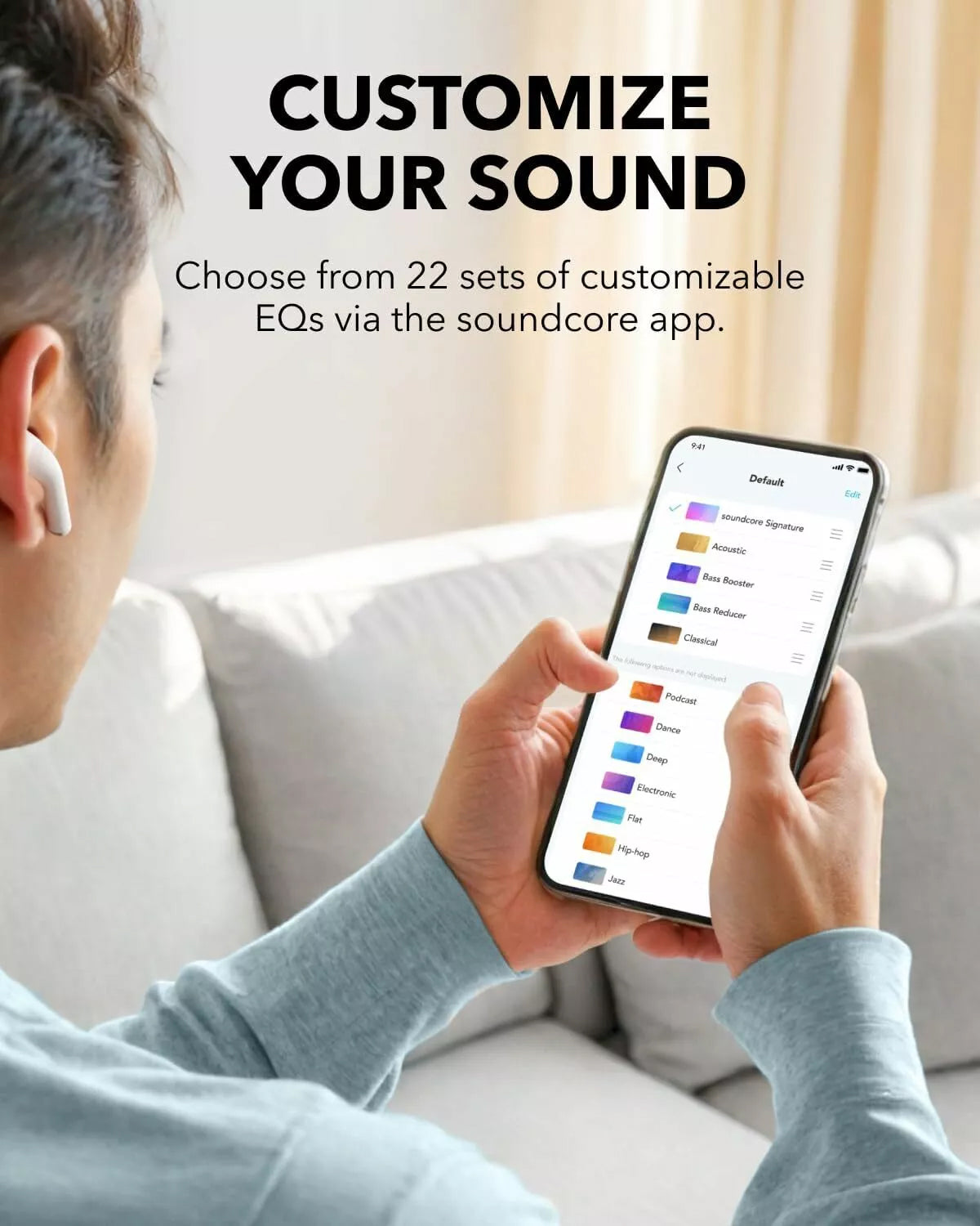 Handsfree Bluetooth Anker Soundcore K20i, TWS, Wit A3994G21