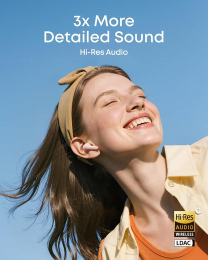 Kit mains libres Bluetooth Anker SoundCore R60i, TWS, ANC, Rose D1202G51