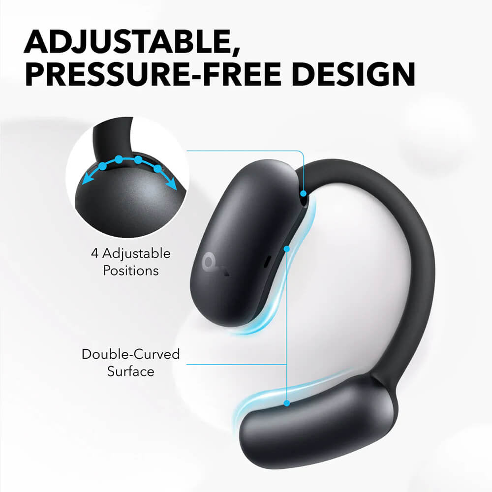Handsfree Bluetooth Anker SoundCore AeroFit 2, TWS, Zwart A3874G11