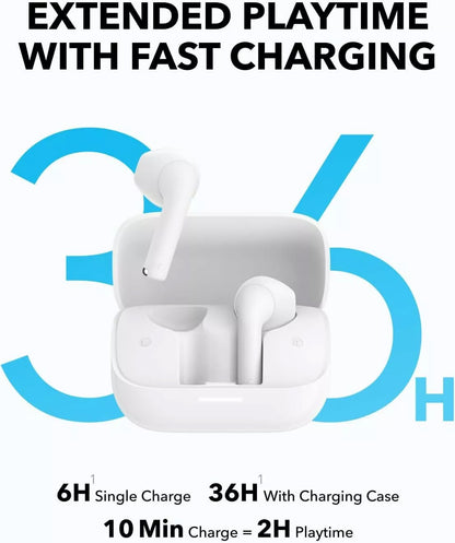 Handsfree Bluetooth Anker Soundcore K20i, TWS, Wit A3994G21