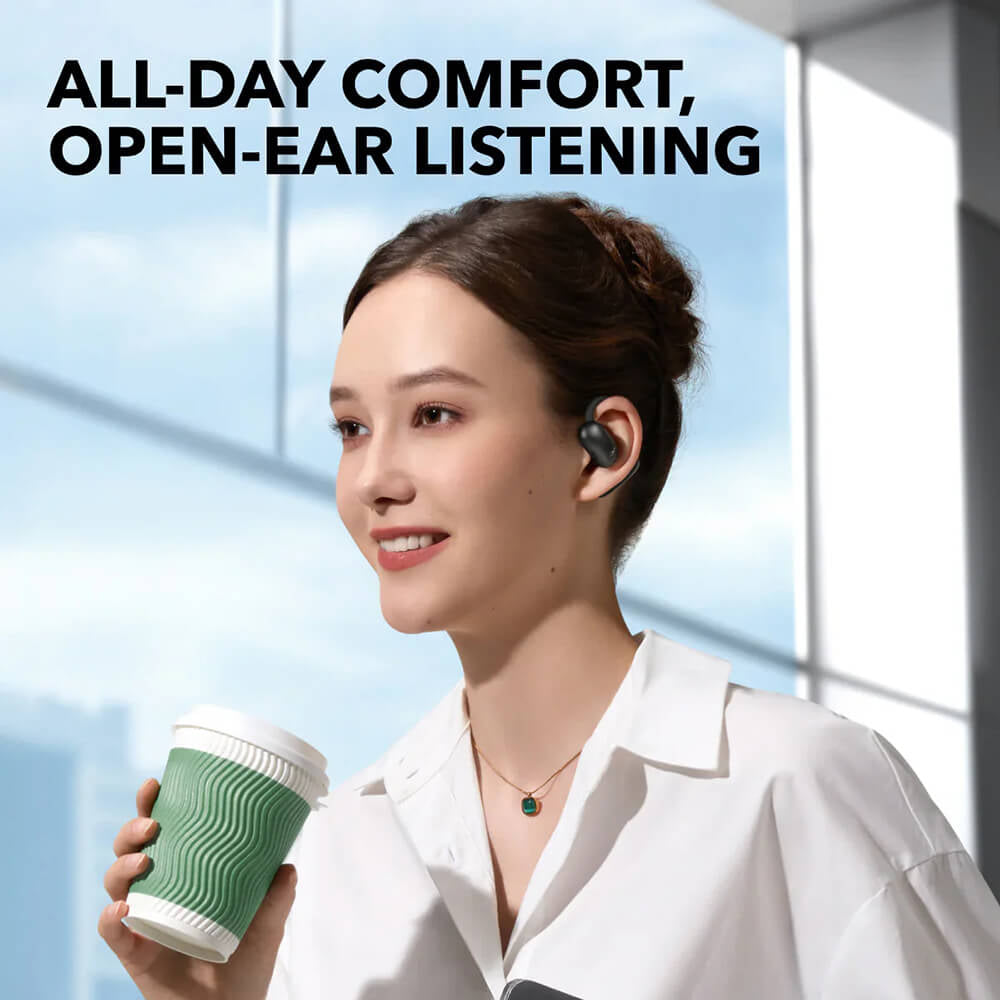 Handsfree Bluetooth Anker SoundCore AeroFit 2, TWS, Zwart A3874G11