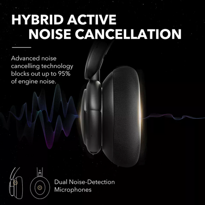 Kit mains libres Bluetooth Anker SoundCore Q30, A2DP, ANC, Noir A3028313