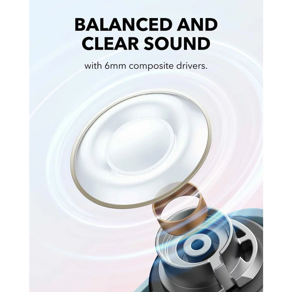 Handsfree Bluetooth Anker SoundCore A30i, TWS, Blauw A3958G31