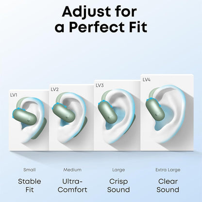 Kit mains libres Bluetooth Anker SoundCore AeroFit 2, TWS, Vert A3874G61