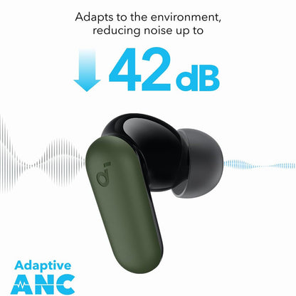 Handsfree Bluetooth Anker SoundCore P30i, TWS, Groen A3959361