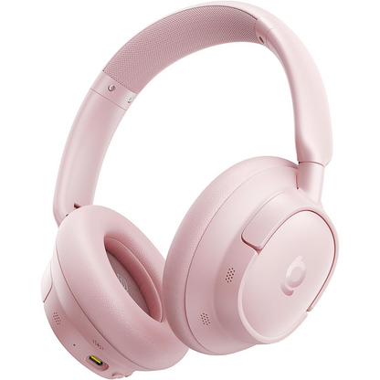 Handsfree Bluetooth Baseus Bass BH1 NC, MultiPoint, A2DP, ANC, Roze A0203704