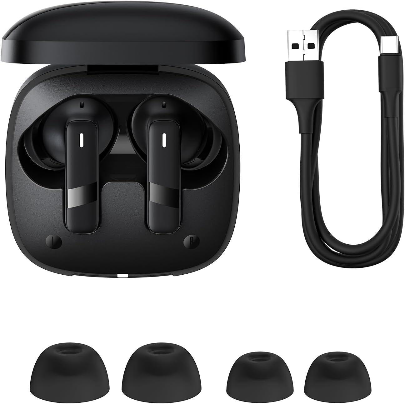 Écouteurs Bluetooth mains libres Baseus Bowie E20, TWS, Noir