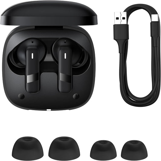 Bluetooth-Freisprecheinrichtung Baseus Bowie E20, TWS, Schwarz