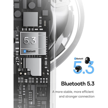 Handsfree Bluetooth Baseus Bowie E20, TWS, Zwart A00069700113-00