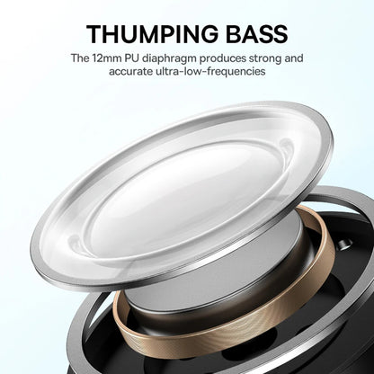 Handsfree Bluetooth Baseus Bowie E19, TWS, Zwart A00069600113-00