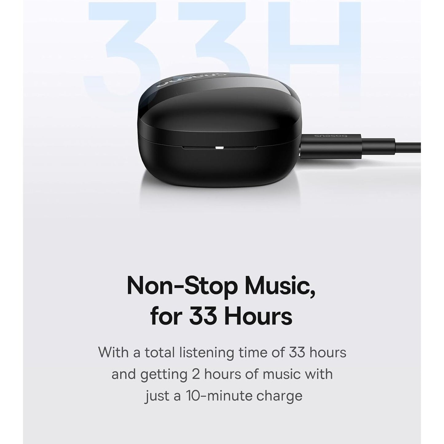 Écouteurs Bluetooth mains libres Baseus Bowie E20, TWS, Noir