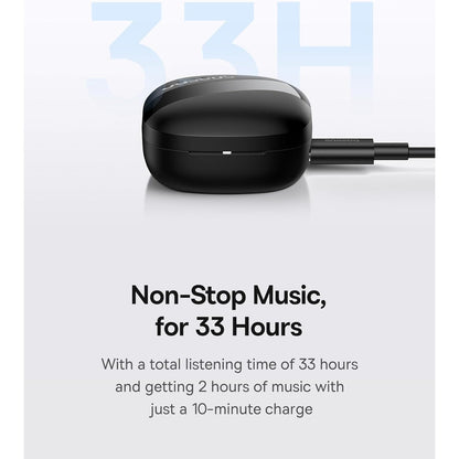 Écouteurs Bluetooth mains libres Baseus Bowie E20, TWS, Noir