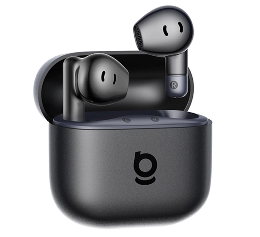 Handsfree Bluetooth Baseus Bowie Bass BS2 Lite, TWS, Zwart A0010A02