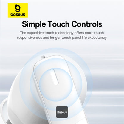 Handsfree Bluetooth Baseus Bowie E20, TWS, Blanc A00069700223-00