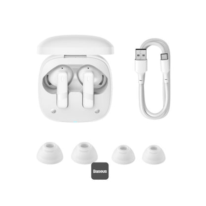 Handsfree Bluetooth Baseus Bowie E20, TWS, Blanc A00069700223-00