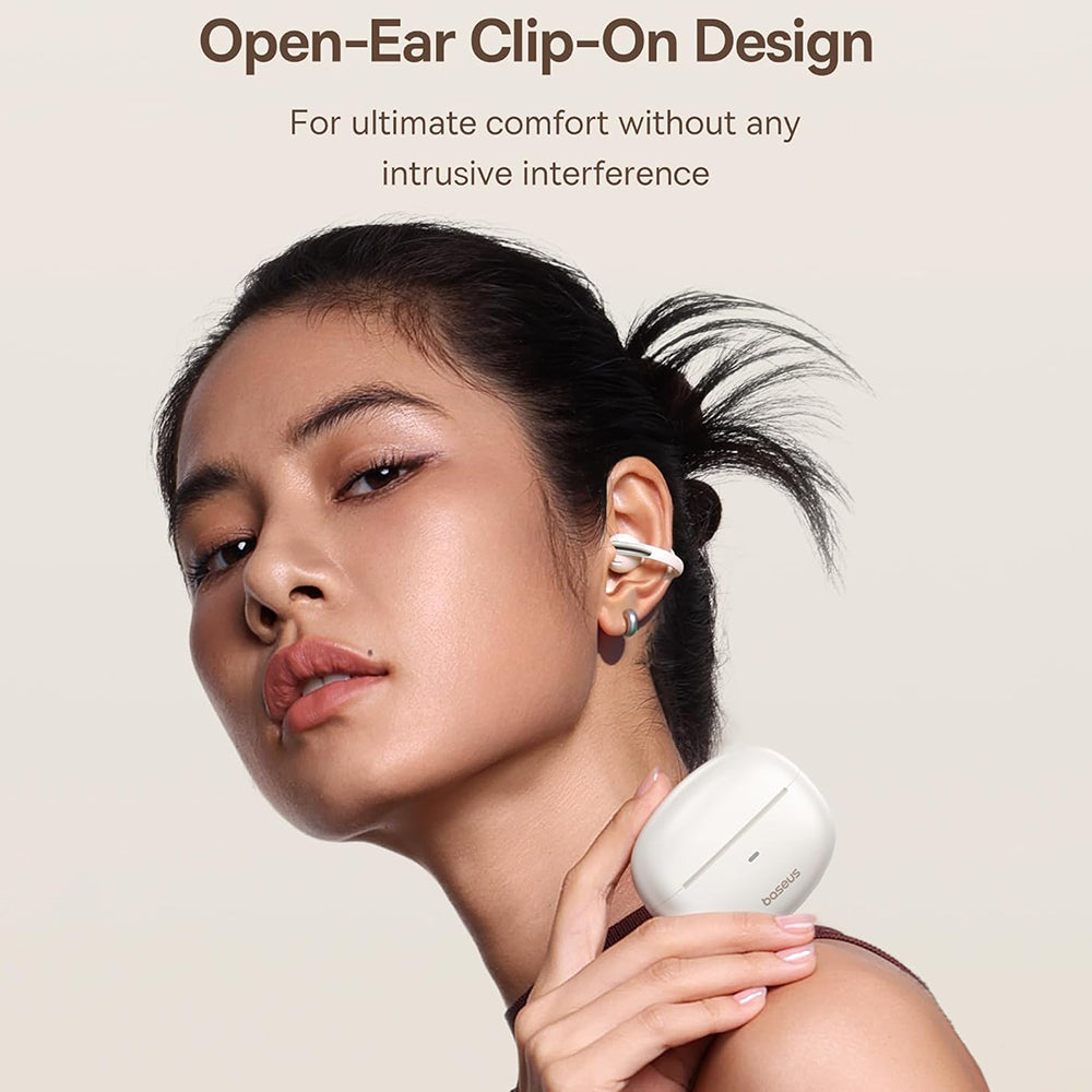 Handsfree Bluetooth Baseus Bowie MC1, TWS, Weiß A00083501226-00