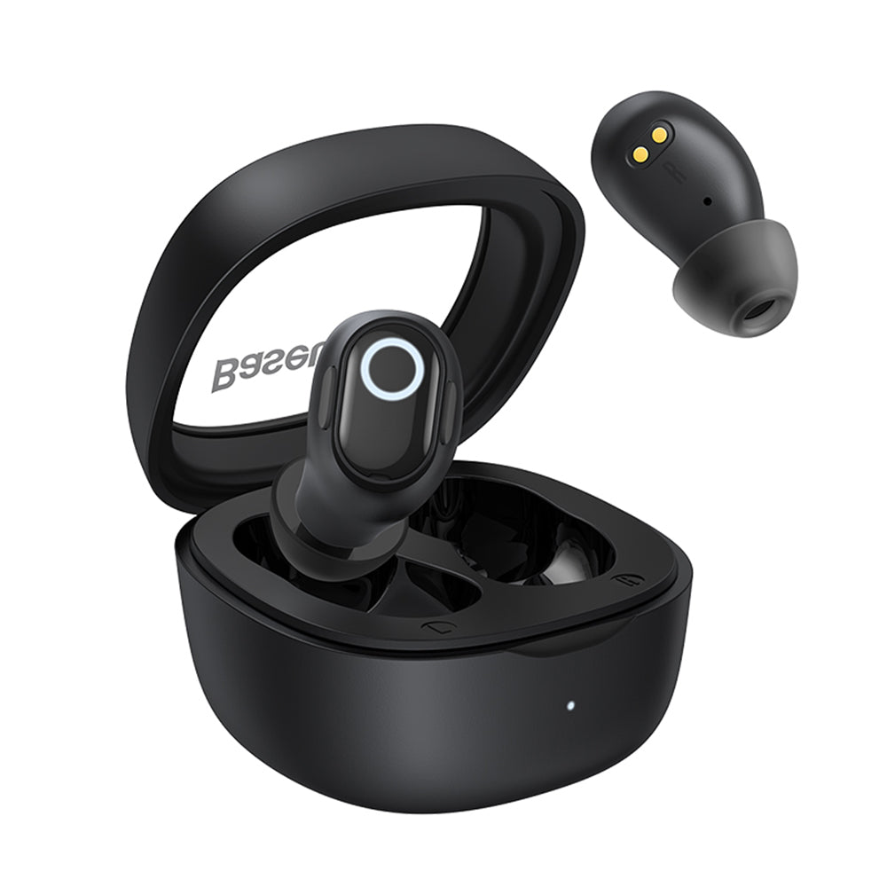 Handsfree Bluetooth Baseus Bowie WM02, TWS, Zwart NGTW370201