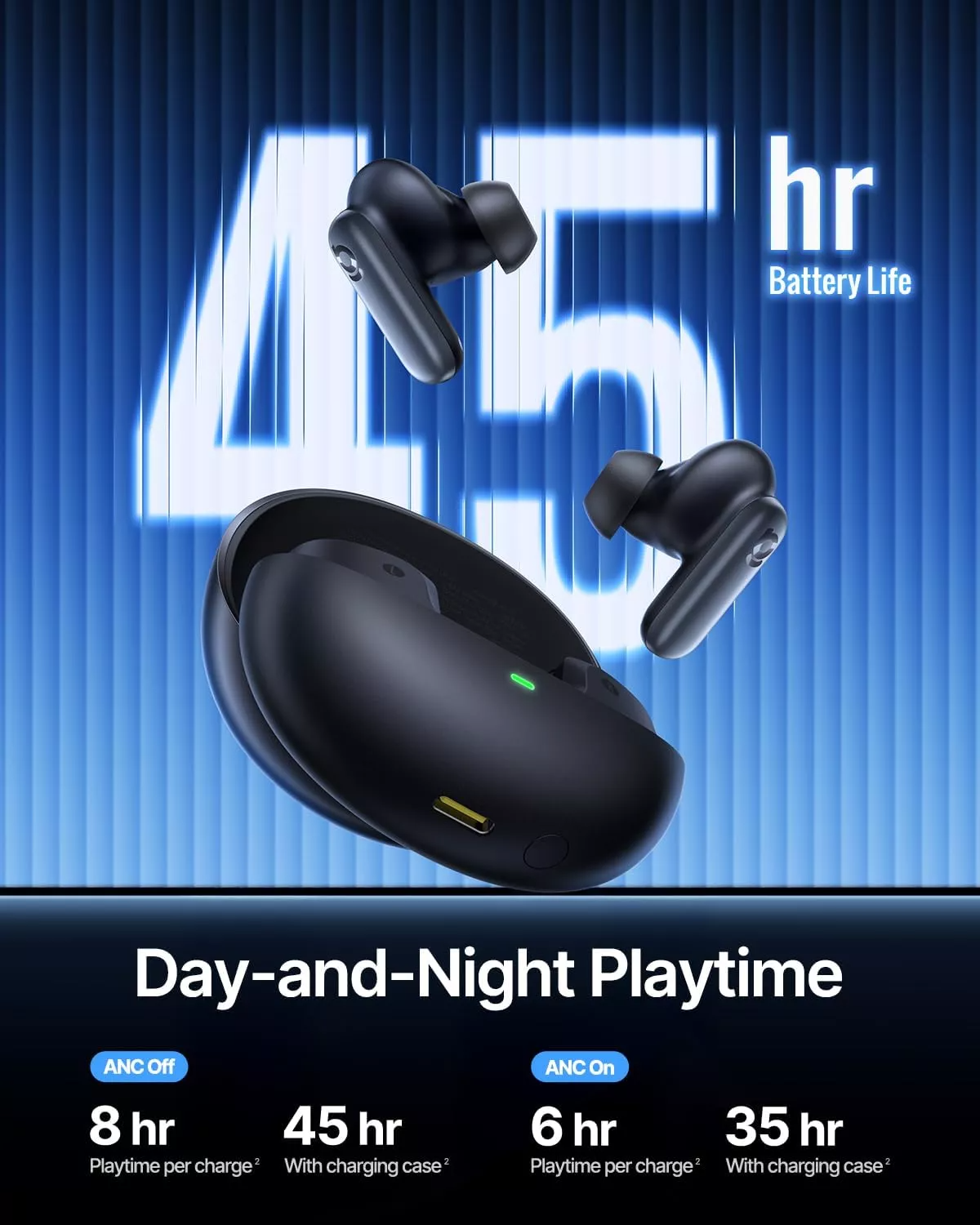 Écouteurs Bluetooth Baseus Inspire XP1 Sound by Bose, TWS, ANC, Noir A0010902
