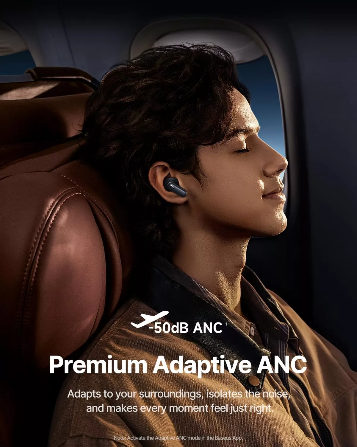 Écouteurs Bluetooth Baseus Inspire XP1 Sound by Bose, TWS, ANC, Noir A0010902