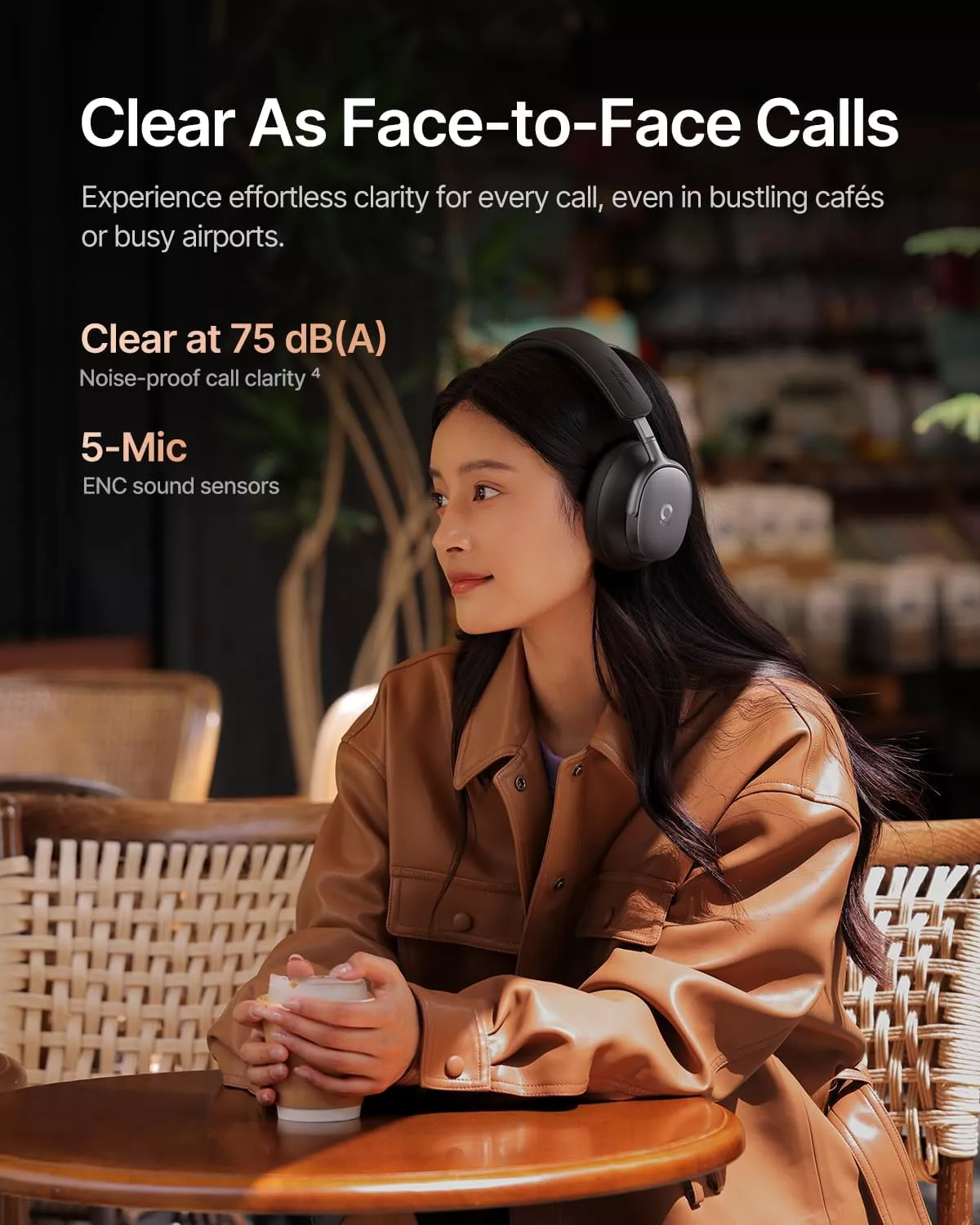 Kit mains libres Bluetooth Baseus Inspire XH1 Sound by Bose, A2DP, ANC, Noir A00085701123-00