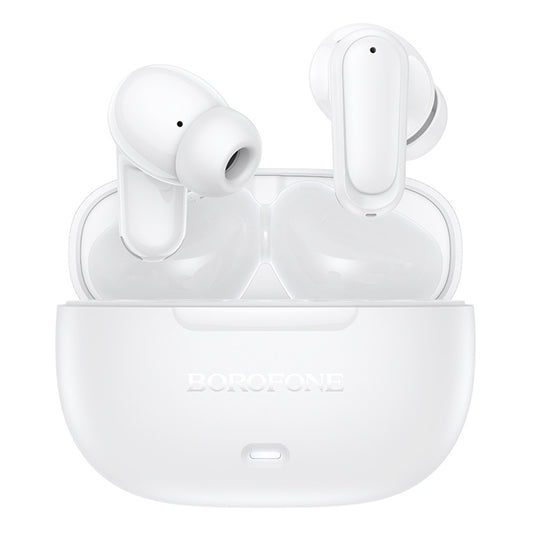 Handsfree Bluetooth Borofone BW96 Mellow, TWS, Wit