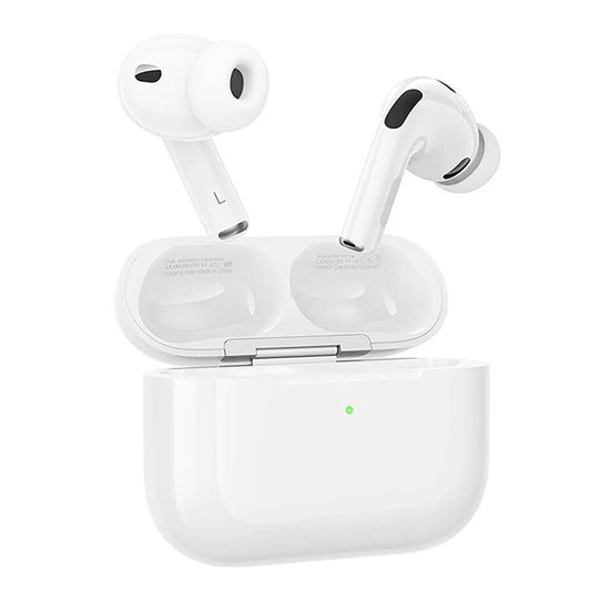 Handsfree Bluetooth Borofone BW99, TWS, ANC, Wit
