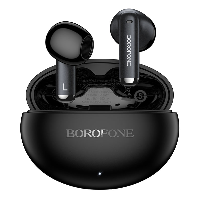 Casque Bluetooth Borofone FQ12 Nice, TWS, Noir