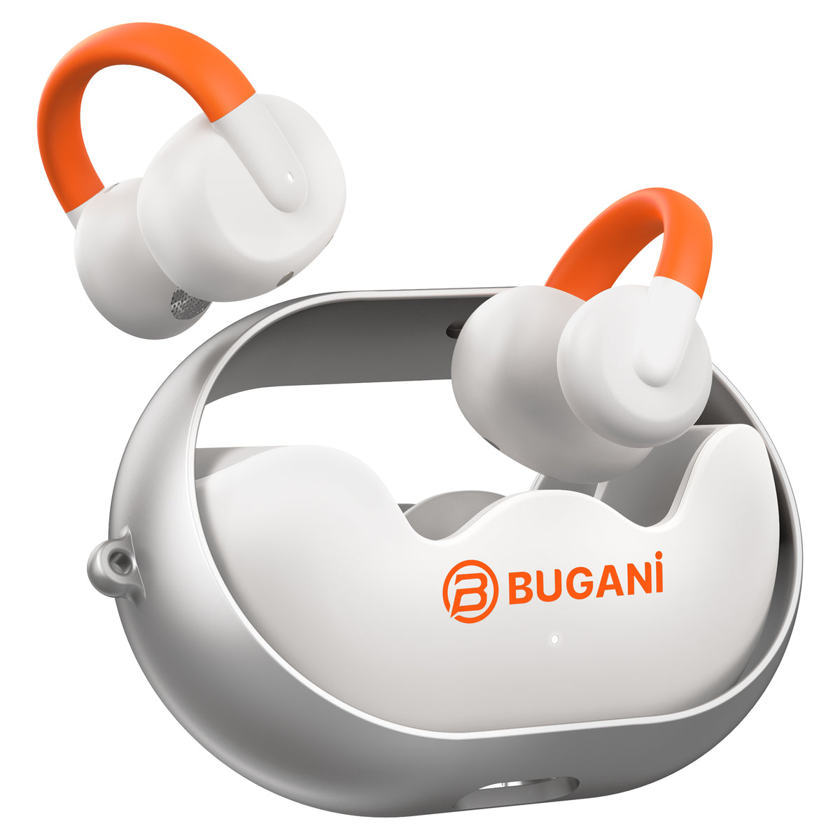 Bluetooth-Freisprecheinrichtung Bugani Clip B21, TWS, Weiß