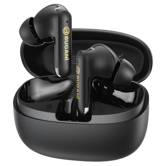 Bluetooth-handsfree Bugani Freebuds B20, TWS, ANC, Zwart