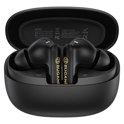 Kit mains libres Bluetooth Bugani Freebuds B20, TWS, ANC, Noir