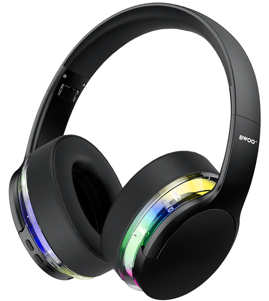 Bluetooth handsfree BWOO BO-BW587, A2DP, ANC, Zwart