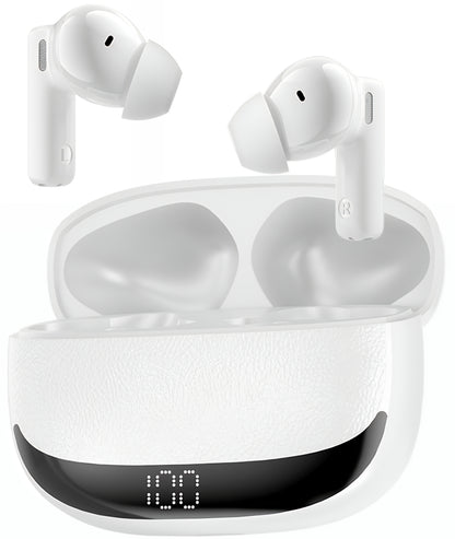 Bluetooth Handsfree BWOO BW40, TWS, ANC, Wit