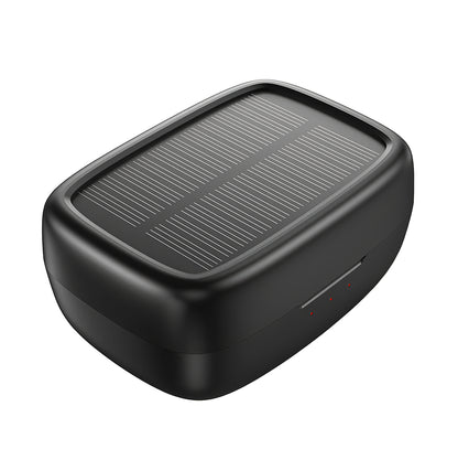 Bluetooth Handsfree Choetech Solar Sport, TWS, Zwart 