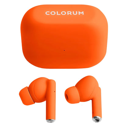 Handsfree Bluetooth Colourum CTWS-10, TWS, Oranje 