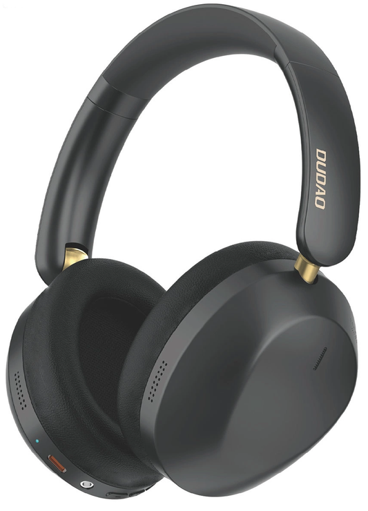 Kit mains libres Bluetooth Dudao X22 Max, A2DP, ANC, Noir