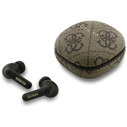 Handsfree Bluetooth Guess 4G Classic Metal Logo, TWS, Bruin