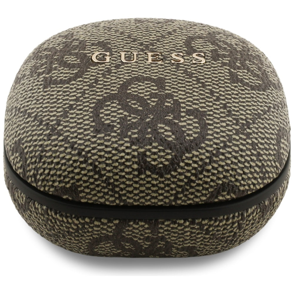 Handsfree Bluetooth Guess 4G Classic Metal Logo, TWS, Bruin